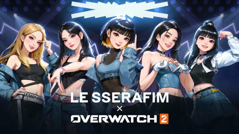 Overwatch 2 and LE SSERAFIM team up in a new collab event!